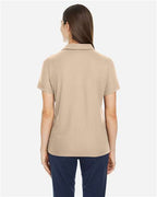 CORE365 CE112W - Women's Fusion ChromaSoftTM Pique Polo - Stone