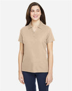 CORE365 CE112W - Women's Fusion ChromaSoftTM Pique Polo - Stone