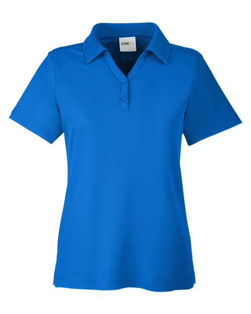 CORE365 CE112W - Women's Fusion ChromaSoftTM Pique Polo - True Royal