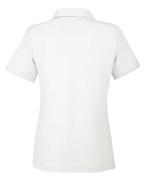 CORE365 CE112W - Women's Fusion ChromaSoftTM Pique Polo - White