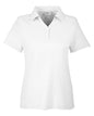 CORE365 CE112W - Women's Fusion ChromaSoftTM Pique Polo - White