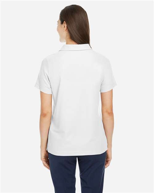 CORE365 CE112W - Women's Fusion ChromaSoftTM Pique Polo - White