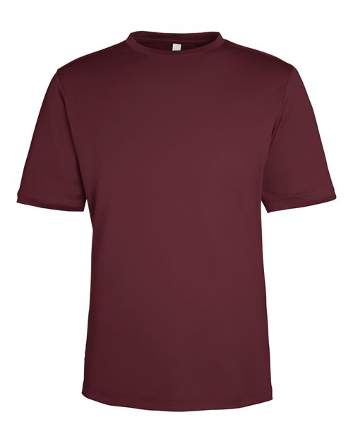 CORE365 CE10 - Unisex Capital Performance T-Shirt - Burgundy