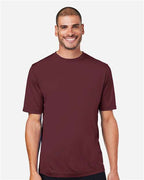CORE365 CE10 - Unisex Capital Performance T-Shirt - Burgundy