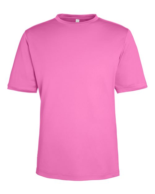 CORE365 CE10 - Unisex Capital Performance T-Shirt - Charity Pink