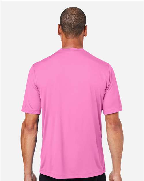 CORE365 CE10 - Unisex Capital Performance T-Shirt - Charity Pink
