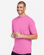 CORE365 CE10 - Unisex Capital Performance T-Shirt - Charity Pink