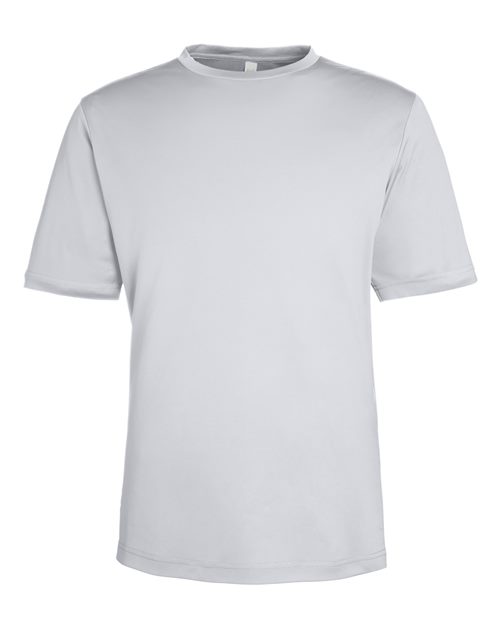CORE365 CE10 - Unisex Capital Performance T-Shirt - Platinum