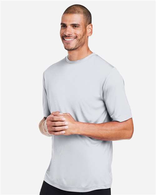 CORE365 CE10 - Unisex Capital Performance T-Shirt - Platinum