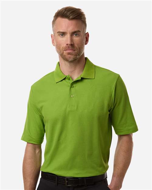 CORE365 CE106 - Men's Resolve CVC Performance Pique Polo - Acid Green
