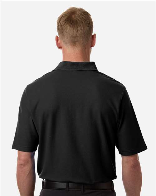 CORE365 CE106 - Men's Resolve CVC Performance Pique Polo - Black