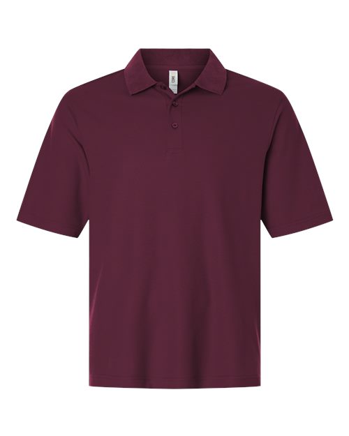 CORE365 CE106 - Men's Resolve CVC Performance Pique Polo - Burgundy