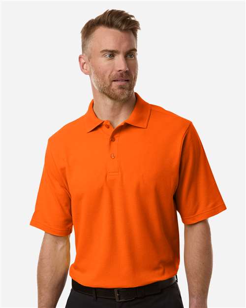 CORE365 CE106 - Men's Resolve CVC Performance Pique Polo - Campus Orange