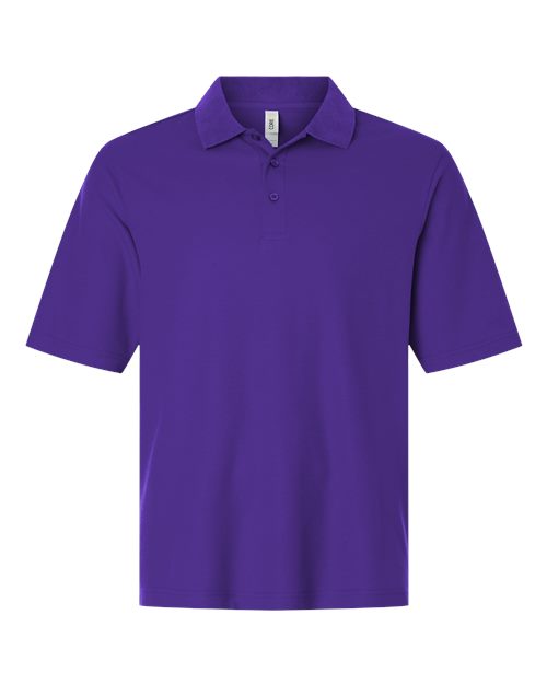 CORE365 CE106 - Men's Resolve CVC Performance Pique Polo - Campus Purple