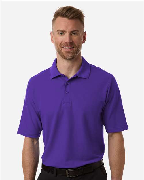 CORE365 CE106 - Men's Resolve CVC Performance Pique Polo - Campus Purple