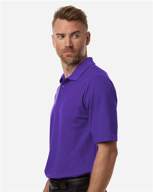CORE365 CE106 - Men's Resolve CVC Performance Pique Polo - Campus Purple