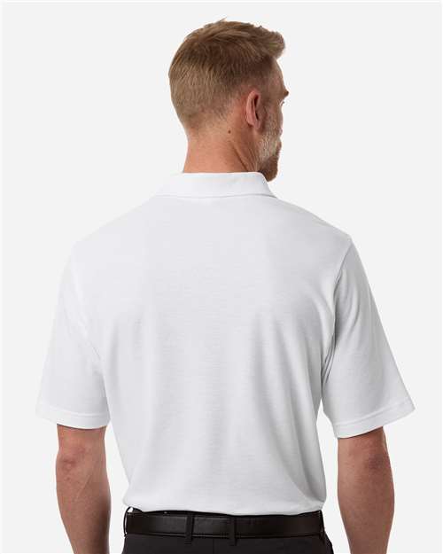 CORE365 CE106 - Men's Resolve CVC Performance Pique Polo - White
