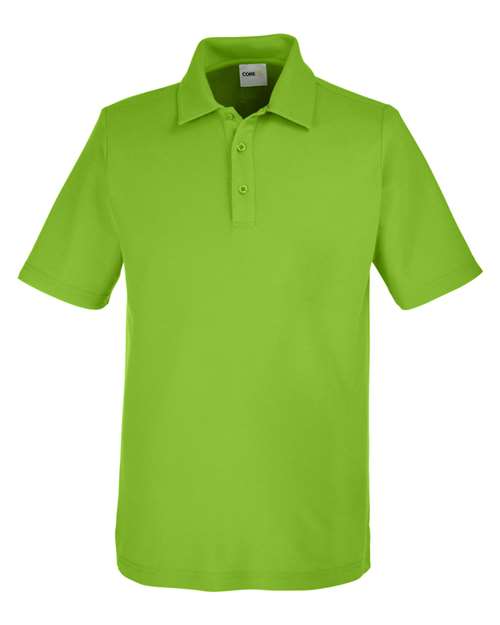 CORE365 CE112 - Men's Fusion ChromaSoftTM Pique Polo - Acid Green
