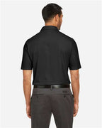 CORE365 CE112 - Men's Fusion ChromaSoftTM Pique Polo - Black