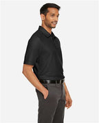 CORE365 CE112 - Men's Fusion ChromaSoftTM Pique Polo - Black
