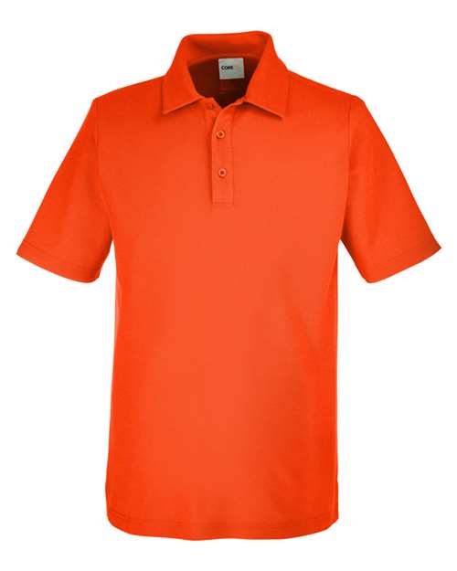 CORE365 CE112 - Men's Fusion ChromaSoftTM Pique Polo - Campus Orange