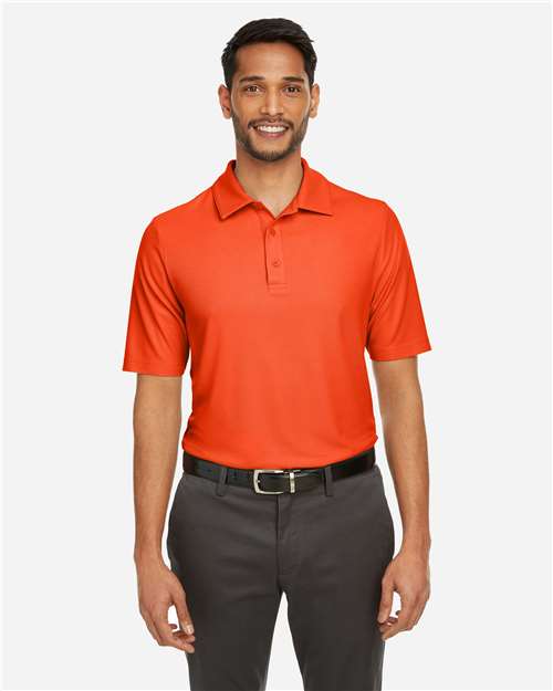 CORE365 CE112 - Men's Fusion ChromaSoftTM Pique Polo - Campus Orange