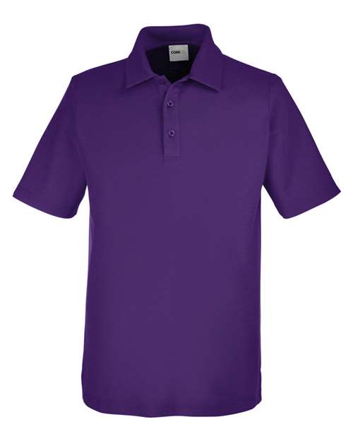 CORE365 CE112 - Men's Fusion ChromaSoftTM Pique Polo - Campus Purple