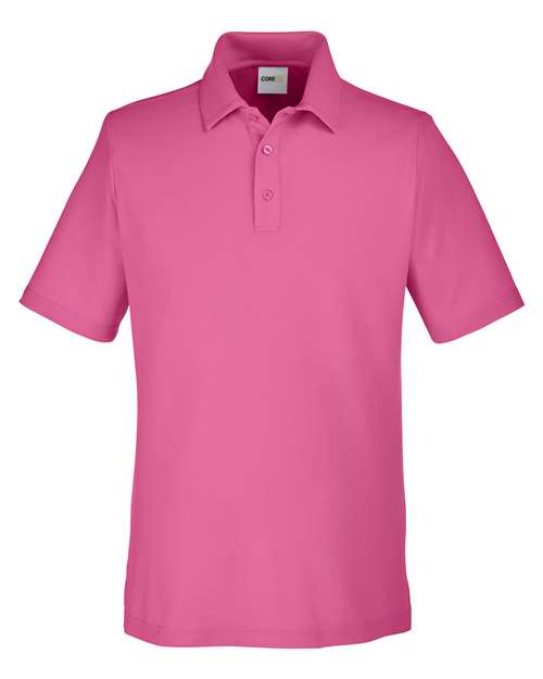 CORE365 CE112 - Men's Fusion ChromaSoftTM Pique Polo - Charity Pink