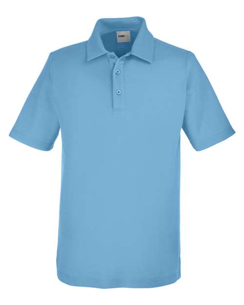 CORE365 CE112 - Men's Fusion ChromaSoftTM Pique Polo - Columbia Blue
