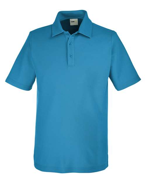 CORE365 CE112 - Men's Fusion ChromaSoftTM Pique Polo - Electric Blue