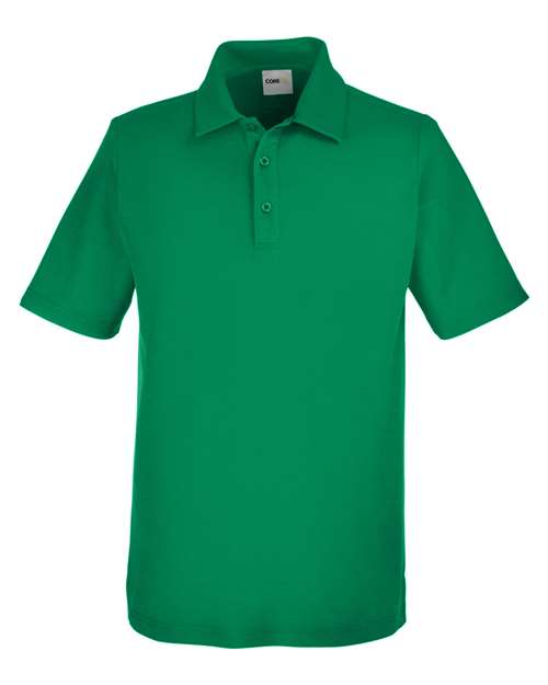 CORE365 CE112 - Men's Fusion ChromaSoftTM Pique Polo - Kelly Green
