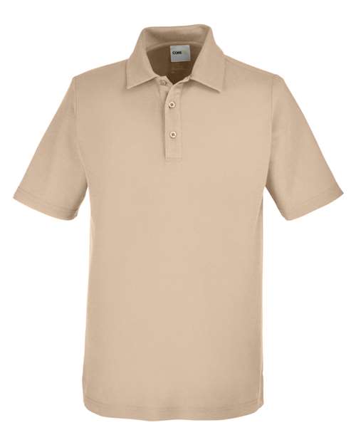 CORE365 CE112 - Men's Fusion ChromaSoftTM Pique Polo - Stone