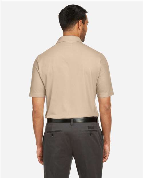 CORE365 CE112 - Men's Fusion ChromaSoftTM Pique Polo - Stone