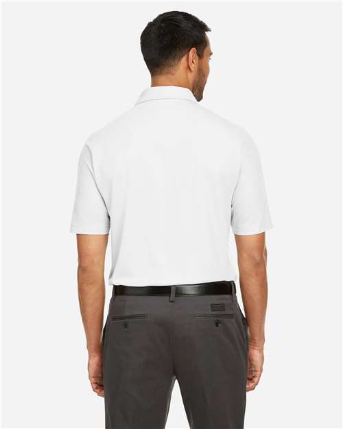 CORE365 CE112 - Men's Fusion ChromaSoftTM Pique Polo - White