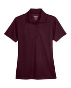 CORE365 78181 Women's Origin Performance Pique Polo - Burgundy