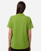 CORE365 CE106W - Women's Resolve CVC Performance Pique Polo - Acid Green