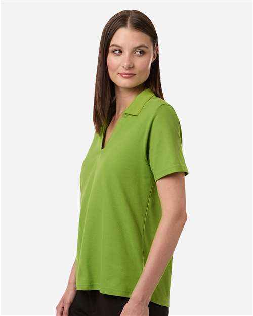 CORE365 CE106W - Women's Resolve CVC Performance Pique Polo - Acid Green