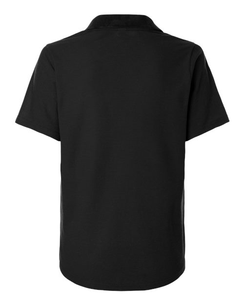 CORE365 CE106W - Women's Resolve CVC Performance Pique Polo - Black