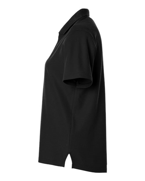 CORE365 CE106W - Women's Resolve CVC Performance Pique Polo - Black