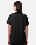 CORE365 CE106W - Women's Resolve CVC Performance Pique Polo - Black