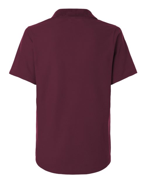CORE365 CE106W - Women's Resolve CVC Performance Pique Polo - Burgundy
