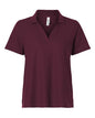 CORE365 CE106W - Women's Resolve CVC Performance Pique Polo - Burgundy