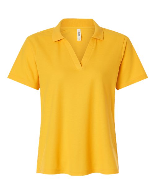 CORE365 CE106W - Women's Resolve CVC Performance Pique Polo - Campus Gold