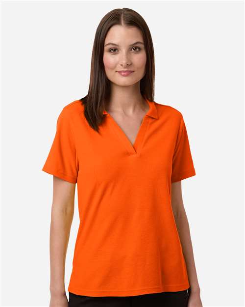 CORE365 CE106W - Women's Resolve CVC Performance Pique Polo - Campus Orange