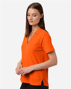 CORE365 CE106W - Women's Resolve CVC Performance Pique Polo - Campus Orange