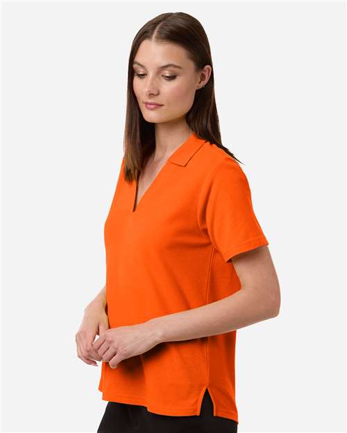 CORE365 CE106W - Women's Resolve CVC Performance Pique Polo - Campus Orange