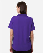 CORE365 CE106W - Women's Resolve CVC Performance Pique Polo - Campus Purple
