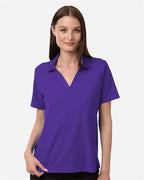 CORE365 CE106W - Women's Resolve CVC Performance Pique Polo - Campus Purple