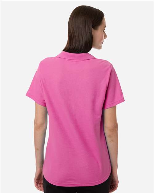 CORE365 CE106W - Women's Resolve CVC Performance Pique Polo - Charity Pink