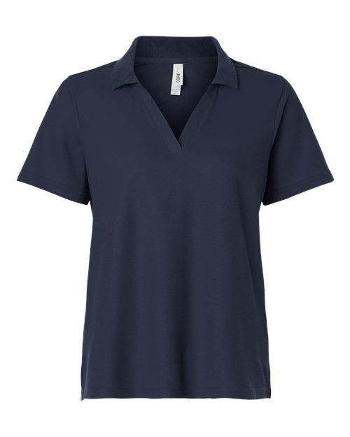 CORE365 CE106W - Women's Resolve CVC Performance Pique Polo - Classic Navy